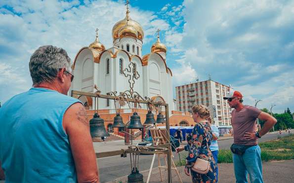 В Альметьевске прошел фестиваль колокольного звона