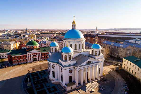 Архипастыри Татарстанской митрополии совершат богослужения в новоосвященном Казанском соборе