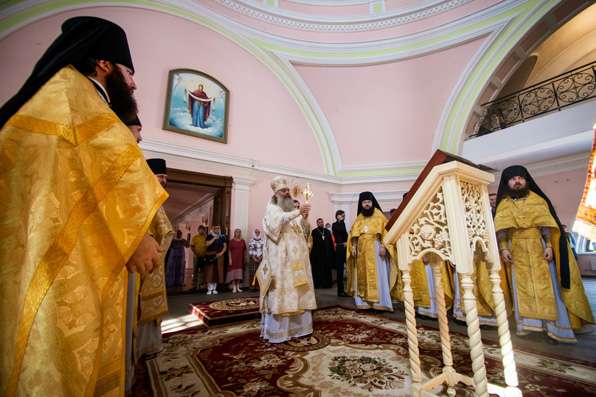 В день празднования образу Николы Тульского митрополит Кирилл совершил Литургию в Казанско-Богородицкой обители
