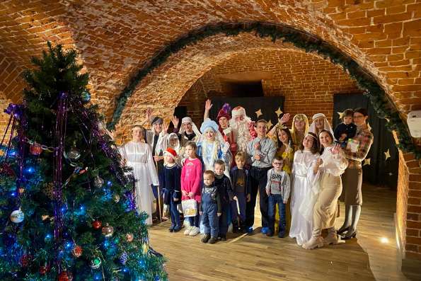 Театральная студия «Прообразы» провела рождественские мероприятия для детей с ограниченными возможностями здоровья