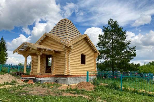 В селе Тюлячи продолжается строительство часовни